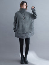 Women Stitching High Neck Padded Sweatshirt